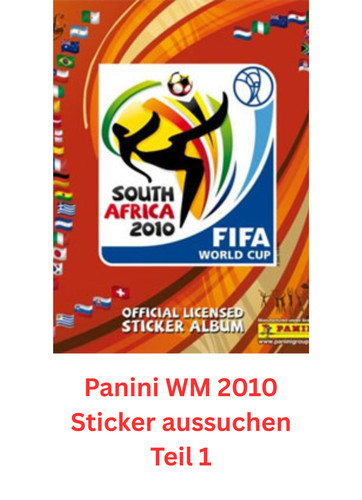 Panini 2010 sticker - panini,